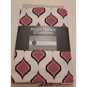 Better Homes & Gardens 100% Cotton 72" x 45", 2 Yards Precut Fabric Purple NEW